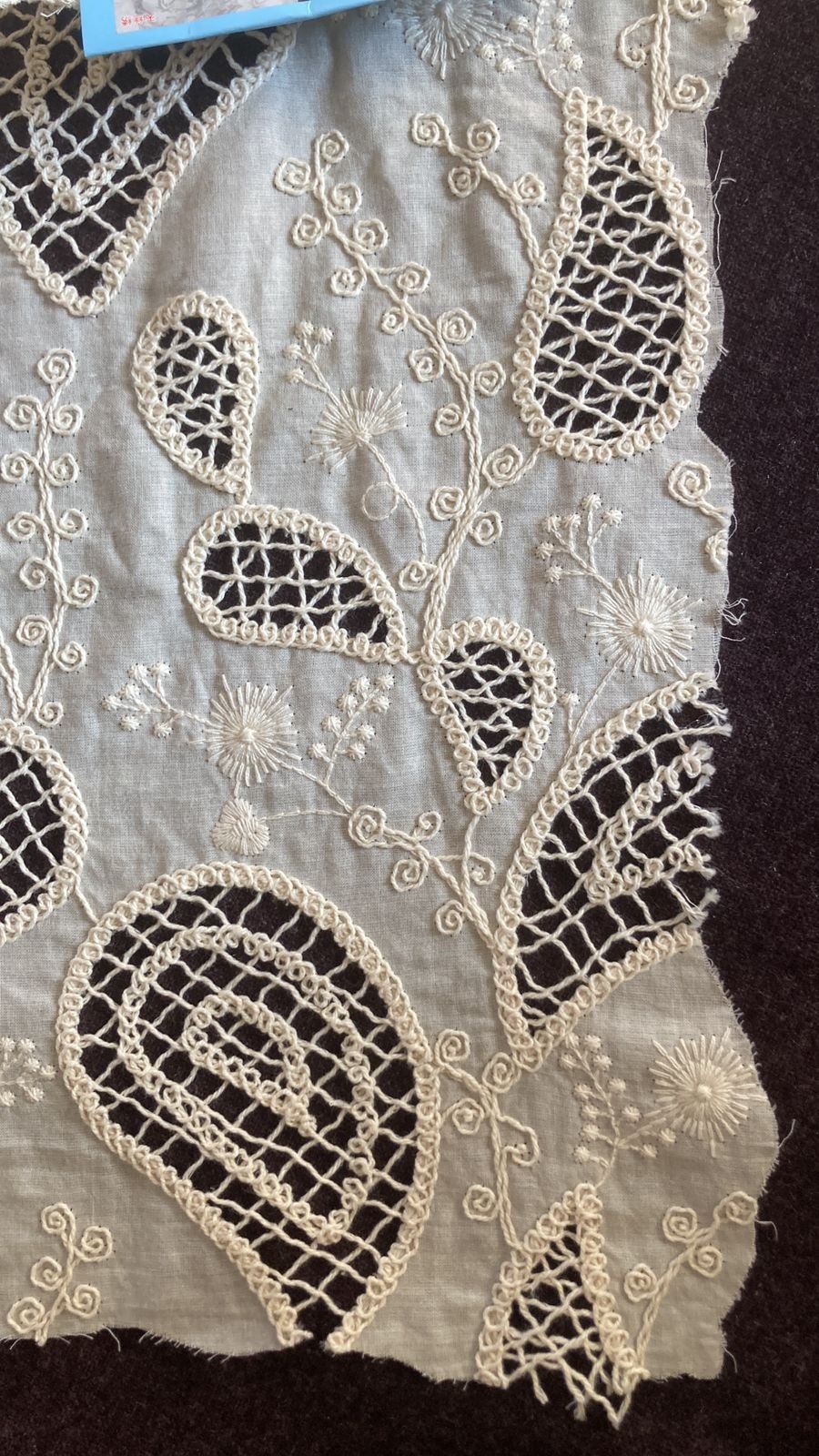 cotton ctotchet fabric